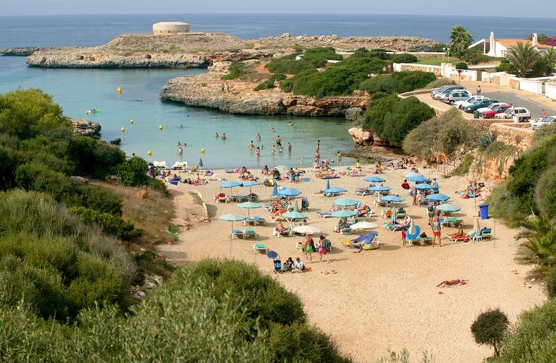 Vacances Menorca Caleta Playa Cala Santandria Kültér fotó
